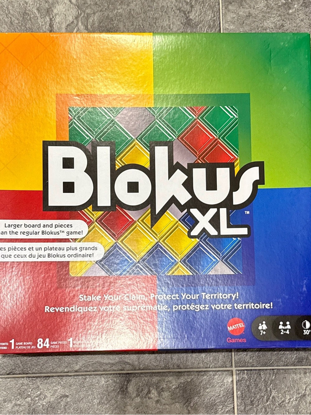 Mattel Blokus XL Game - Red, Yellow, Green, Blue
